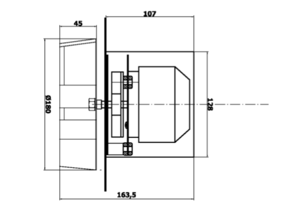 S-1800 ventilátor méretei- Fűtés Tuning Webáruház